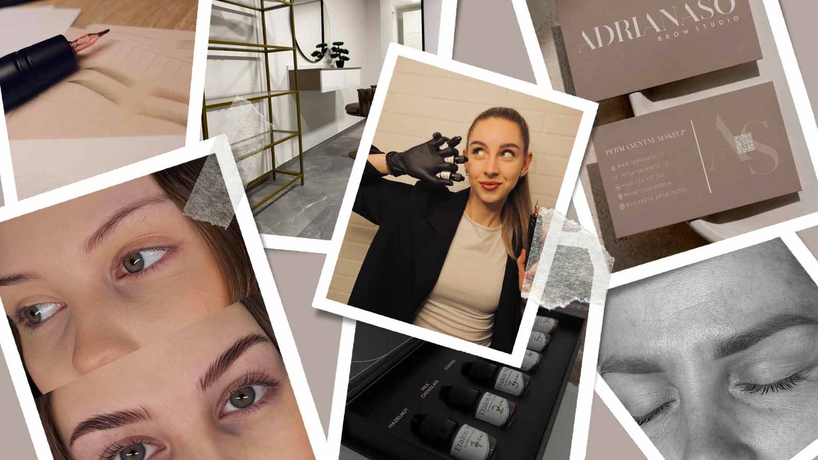 Combo brows — kombinovaná technika